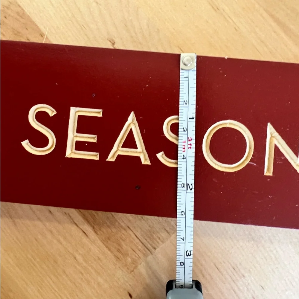 Wood Christmas‎ Sign